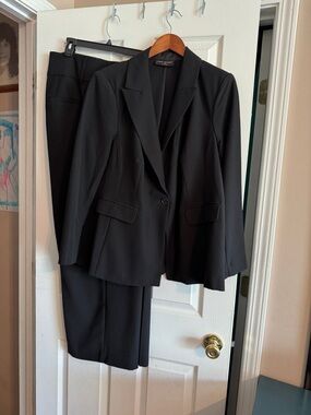 Lane Bryant Black Women's Perfect Drape Blazer and Trouser Suit